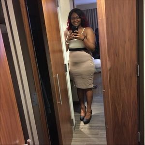 Beautiful Tri Color Dress from Charlotte Russe